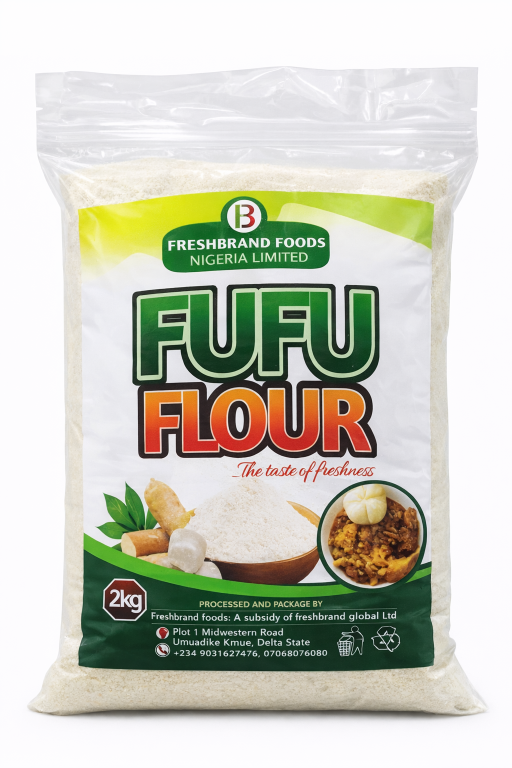 Freshbrand Fufu Flour 